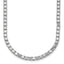 14k White Gold 23 3/8 carat Lab Grown Diamond VS+ F+ Complete Round 18 inch Straight Tennis Necklace