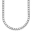 14k White Gold 30 1/2 carat Lab Grown Diamond VS/SI+ G+ Complete Round 20 inch Straight Tennis Necklace