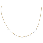 14k 1 3/4 carat Lab Grown Diamond VS/SI+ G+ Eleven Station 18 inch Necklace