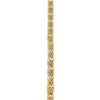 14k 15 1/2 carat Lab Grown Diamond VS/SI+ G+ Complete 20 inch Graduated Layered Tennis Necklace