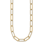 True Origin 14k 8 5/8 carat Lab Grown Diamond VS+ F+ 18 inch Link Necklace