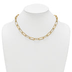 True Origin 14k 8 5/8 carat Lab Grown Diamond VS+ F+ 18 inch Link Necklace