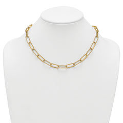 True Origin 14k 8 5/8 carat Lab Grown Diamond VS+ F+ 18 inch Link Necklace