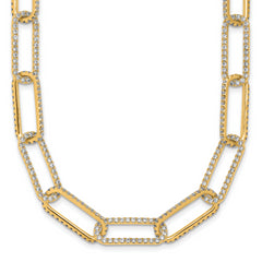True Origin 14k 8 5/8 carat Lab Grown Diamond VS+ F+ 18 inch Link Necklace