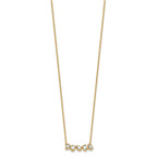 Lab-Grown Diamond Bar Necklace in 14K Yellow Gold (5/8 ct. tw.), 18 Inch - Sophia Jewelers