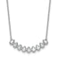 Lab-Grown Diamond Bar Necklace in 14K White Gold (1 ct. tw.) - Sophia Jewelers