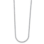 Lab-Grown Diamond Tennis Necklace in 14K White Gold (8 1/10 ct. tw.), 20 Inch - Sophia Jewelers