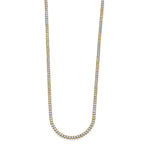 Lab-Grown Diamond Tennis Necklace in 14K Yellow Gold (8 1/10 ct. tw.), 20 Inch - Sophia Jewelers
