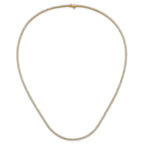 Lab-Grown Diamond Tennis Necklace in 14K Yellow Gold (8 1/10 ct. tw.), 20 Inch - Sophia Jewelers