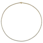Lab-Grown Diamond Tennis Necklace in 14K Yellow Gold (8 1/10 ct. tw.), 20 Inch - Sophia Jewelers