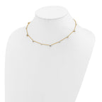 Lab-Grown Diamond Station Necklace in 14K Yellow Gold (2 1/10 ct. tw.), 16 Inch - Sophia Jewelers