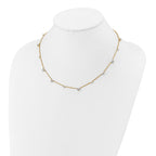 Lab-Grown Diamond Station Necklace in 14K Yellow Gold (2 3/8 ct. tw.), 18 Inch - Sophia Jewelers
