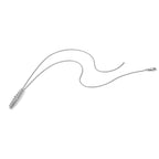 Lab-Grown Diamond Vertical Slide Necklace in 14K White Gold (1 ct. tw.), 18 Inch - Sophia Jewelers