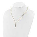 Lab-Grown Diamond Slide Necklace in 14K Yellow Gold (1 ct. tw.), 18 Inch - Sophia Jewelers