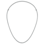 14k White Gold 16 7/8 carat Lab Grown Diamond VS/SI+ G+ Complete Convertible Tennis Necklace and Bracelet