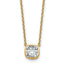 14k 1ct Cushion Bezel Mounting (No Stone Included)