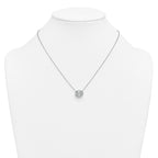 14k White Gold 3 carat Certified Lab Grown Diamond VS+ F+ Oval Complete 18 inch Bezel Set Necklace
