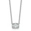 14kw 1ct Radiant Bezel Mounting (No Stone Included)