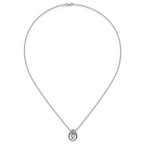 14k White Gold 4 carat Certified Lab Grown Diamond VS+ F+ Pear Complete 18 inch Bezel Set Solitaire Necklace