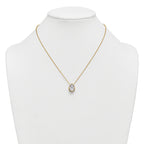 14k 4 carat Certified Lab Grown Diamond VS+ F+ Pear Complete 18 inch Bezel Set Solitaire Necklace