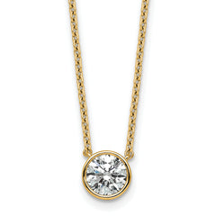 14k 1ct Bezel Mounting (No Stone Included)