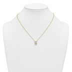 14k 3 1/2 carat Certified Lab Grown Diamond VS+ F+ Radiant Complete 18 inch Four Prong Pendant Necklace