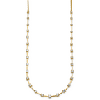 14k 2 carat Lab Grown Diamond VS+ F+ Complete 18 inch Fashion Tennis Necklace