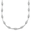 14k White Gold 2 carat Lab Grown Diamond VS+ F+ Complete 18 inch Fashion Tennis Necklace