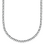 14k White Gold 3 1/4 carat Lab Grown Diamond VS+ F+ Complete 18 inch Fashion Tennis Necklace