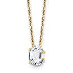 14k 1 3/4 carat Lab Grown Diamond VS+ F+ Complete Letter C Single Stone 18 inch Initial Necklace