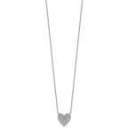 14kw 1/2 ctw Lab Grown Diamond VS+ F+ Round Cluster Necklace