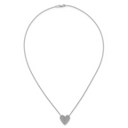 14kw 3/4 ctw Lab Grown Diamond VS+ F+ Round Cluster Necklace