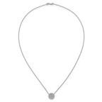 14kw 1/2 ctw Lab Grown Diamond VS+ F+ Heart Cluster Necklace