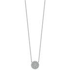14kw 1 ctw Lab Grown Diamond VS+ F+ Heart Cluster Necklace