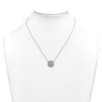14kw 1 1/2 ctw Lab Grown Diamond VS+ F+ Heart Cluster Necklace