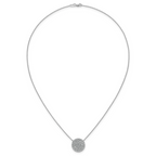 14kw 1 1/2 ctw Lab Grown Diamond VS+ F+ Heart Cluster Necklace