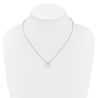 14k 1/4 carat Lab Grown Diamond VS/SI+ G+ 18 inch Round Pendant Necklace