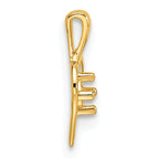 14k Heart Pendant Mounting (No Stone Included)