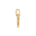 Diamond Heart Pendant in 14K Yellow Gold (1/15 ct. tw.) - Sophia Jewelers