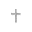 Diamond Cross Slide in 14K White Gold (1/10 ct. tw.) - Sophia Jewelers