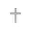 Diamond Cross Slide in 14K White Gold (1/6 ct. tw.) - Sophia Jewelers