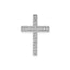 Diamond Cross Slide in 14K White Gold (1/4 ct. tw.) - Sophia Jewelers