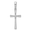 14k White Gold 1/15ct. Diamond Cross Pendant