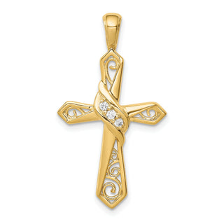 Yellow Gold Diamond Pendants & Charms - Sophia Jewelers