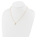 14k 1 carat Lab Grown Diamond VS/SI+ G+ Three Prong 18 inch Solitare Pendant Necklace