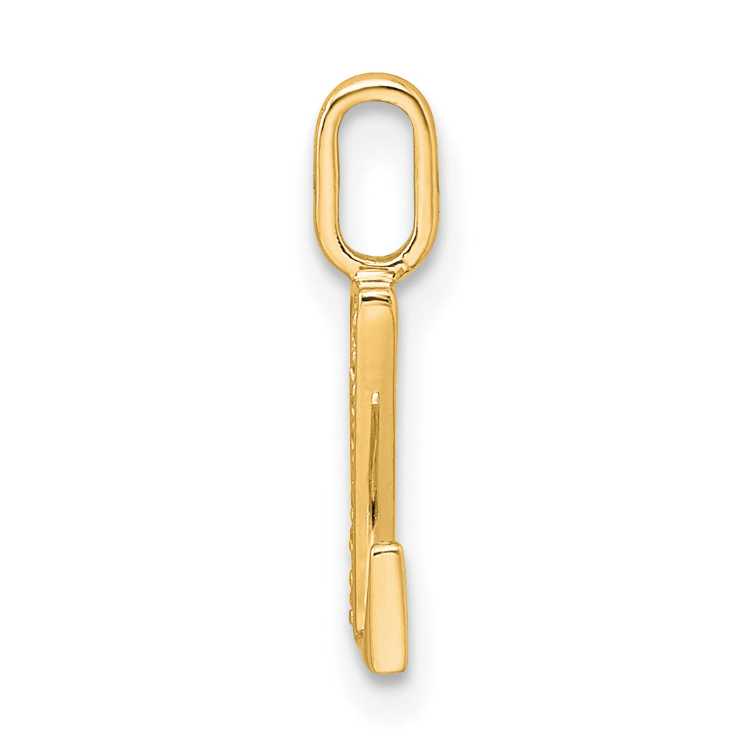 10K Diamond Letter Z Initial Pendant Secondary image