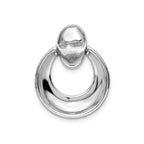 Lab-Grown Diamond Circle Necklace in 14K White Gold (1 1/6 ct. tw.), 18 Inch - Sophia Jewelers