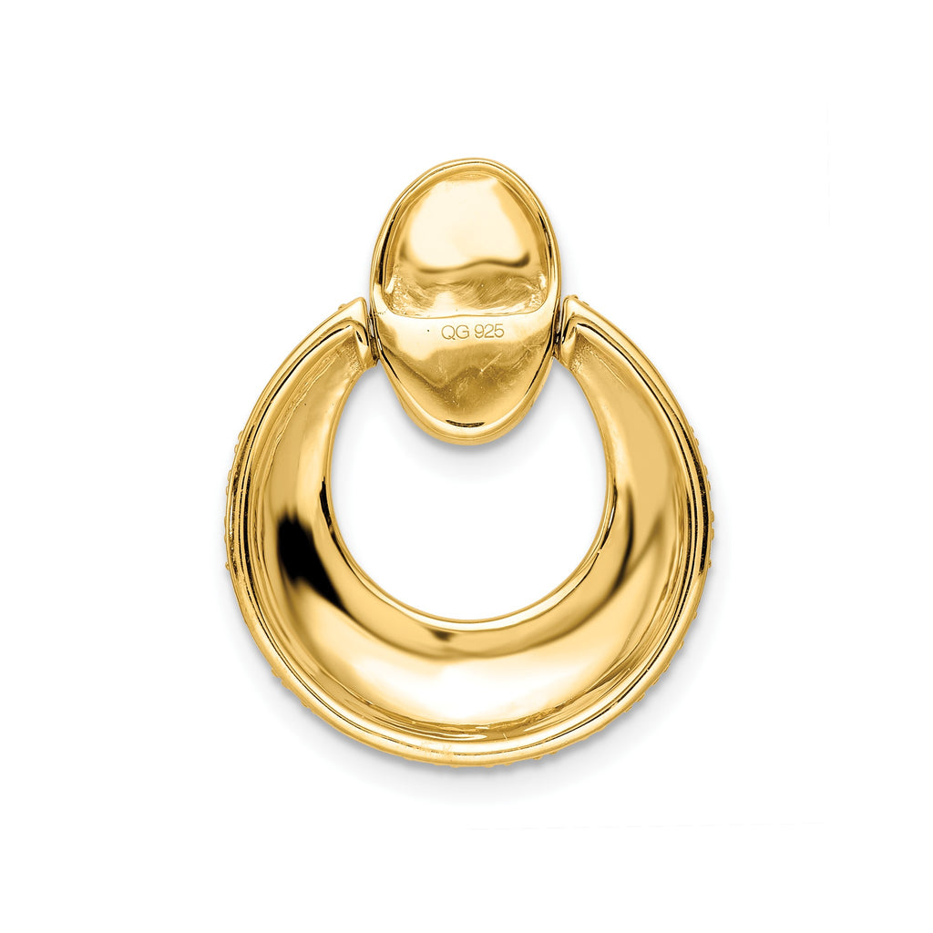 Lab-Grown Diamond Circle Necklace in 14K Yellow Gold (1 1/6 ct. tw.), 18 Inch - Sophia Jewelers