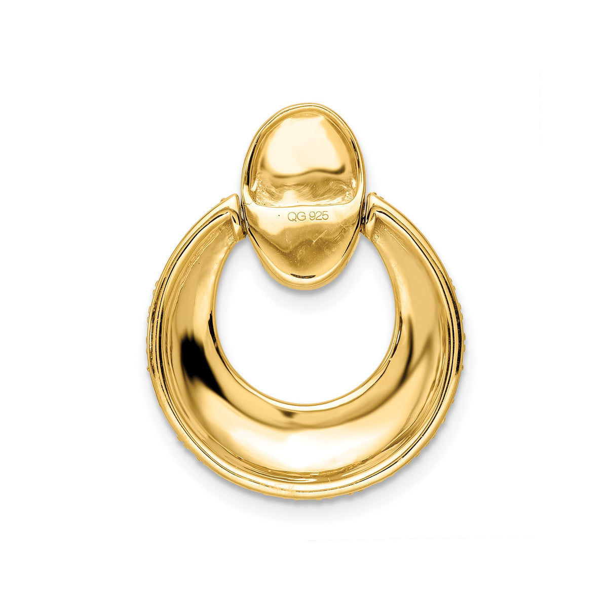 Lab-Grown Diamond Circle Necklace in 14K Yellow Gold (1 1/6 ct. tw.), 18 Inch - Sophia Jewelers