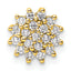 14k 1/4 carat Lab Grown Diamond VS/SI+ G+ Complete Chain Slide Pendant